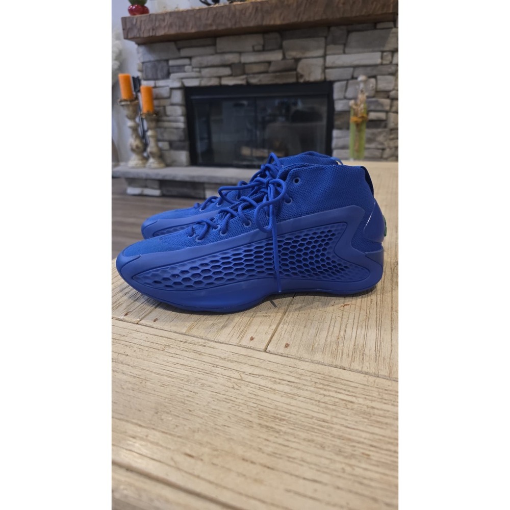 Adidas AE 1 Anthony Edwards Velocity Blue Basketball Shoes Mens 7 Womens 8 - Picture 4 of 6